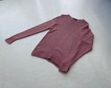 90s Polo RalphLauren Silk Knit Sweater L Pink