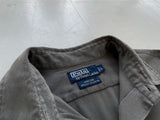 90s Polo RalphLauren Marlowe L/S Shirt L LightGray