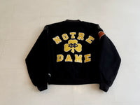 90s Vintage NOTRE DAME ChalkLine Varsity Jacket L