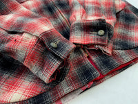 50s JACK FROST ShadowPlaid Wool Jacket Black&Red